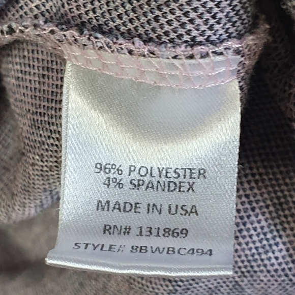 EVOLUTIONARY‎ Notch Front Jumper Spaghetti Strap Dress Plaid Pink Womens Jr Sz M - Picture 8 of 9